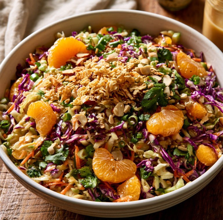 Easy Crunchy Ramen Noodle Salad