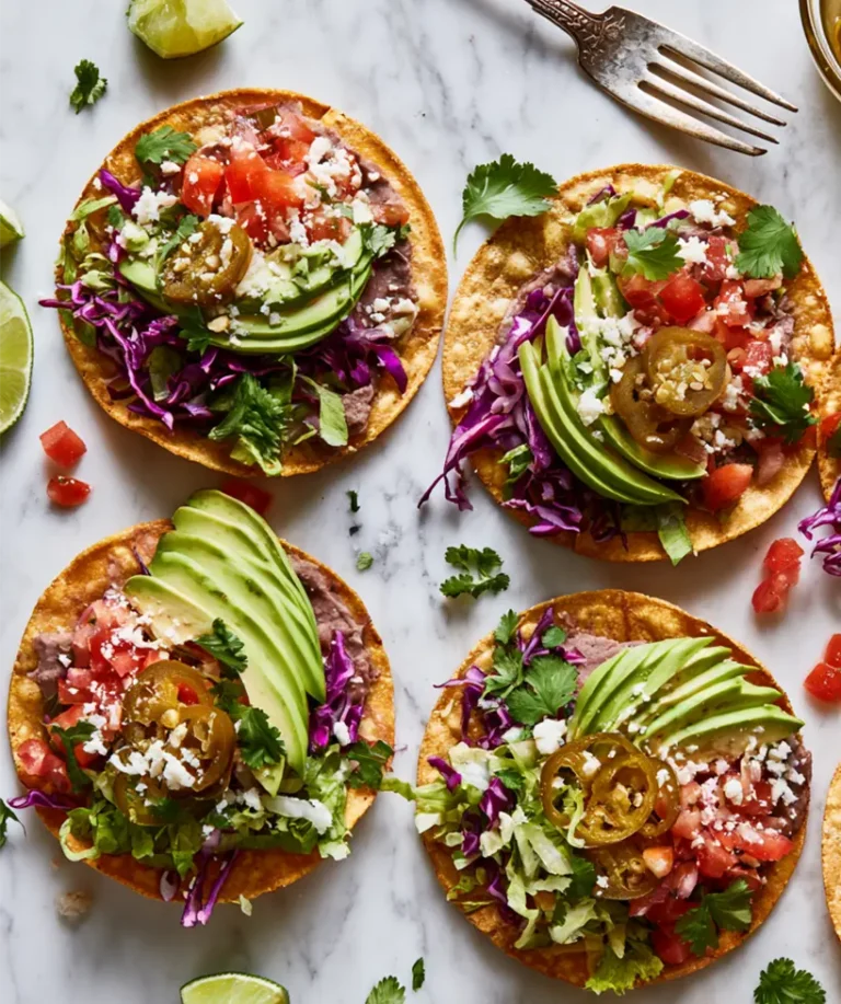 Easy Tostadas: A Fast, Fresh Mexican-Inspired Dinner