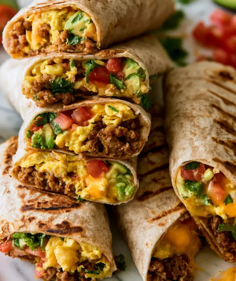Homemade Breakfast Burritos