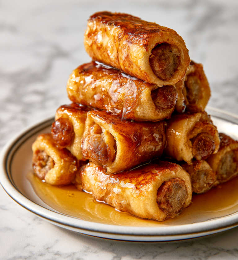 Sausage French Toast Roll-Ups: A Sweet and Savory Breakfast Everyone Will Love