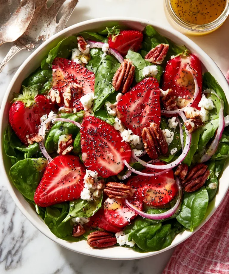 Strawberry Spinach Salad: A Fresh, Simple Spring Favorite