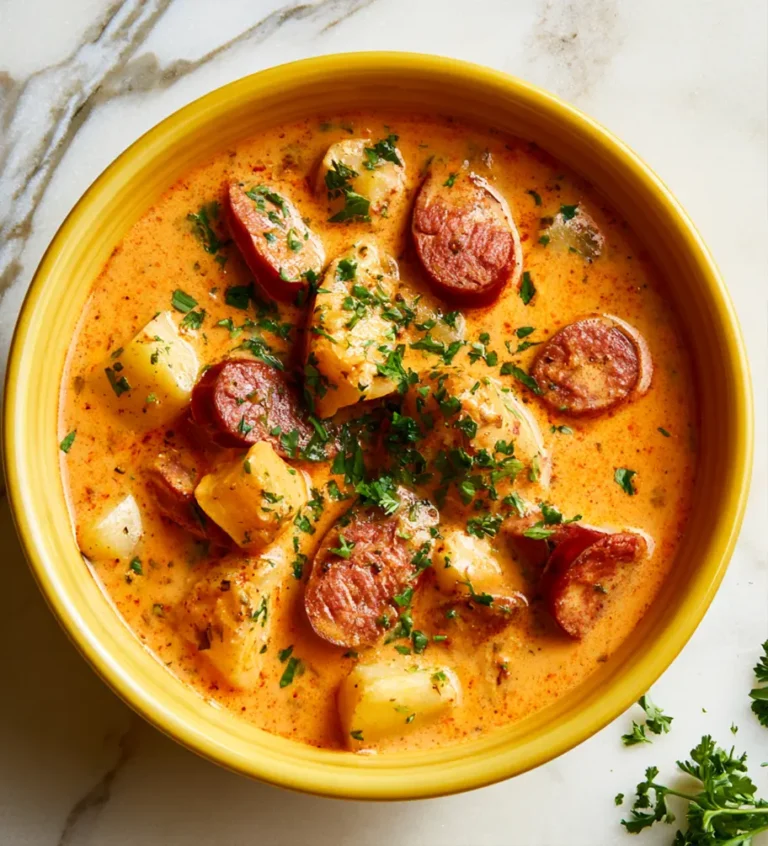 Creamy Cajun Potato Soup with Sausage: A Bowl of Southern Comfort