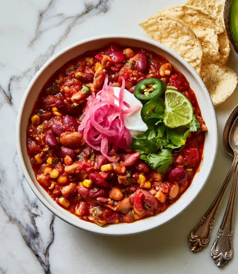 Vegetarian Chili: A Cozy, Smoky Bowl of Comfort
