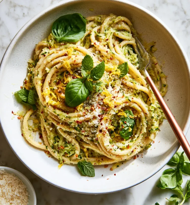 Silky Zucchini Pasta